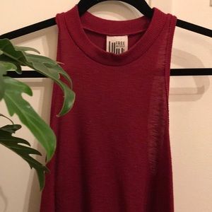 Free people red tank top